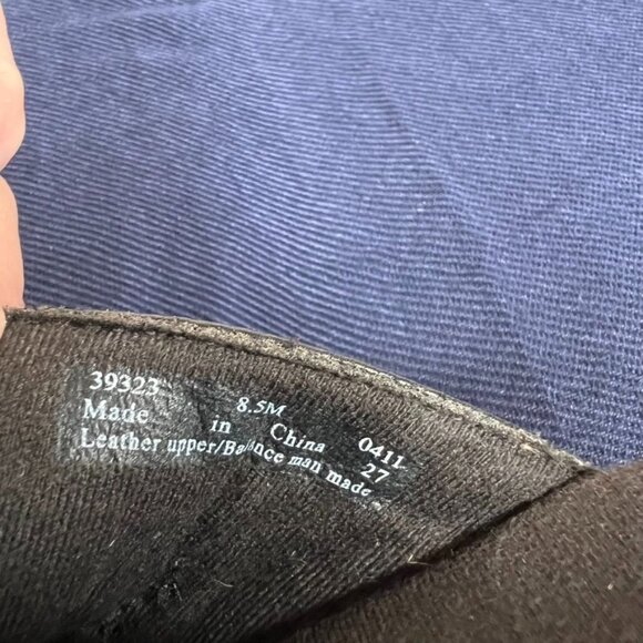 Clarks Bendables Black Leather Slip-On Mules With Button Detail Size 8.5M **READ - Picture 9 of 9